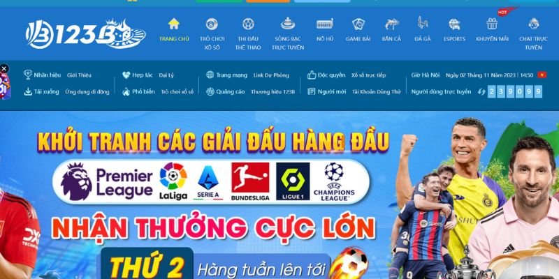 123b là thương hiệu nhà cái đến từ châu Á 