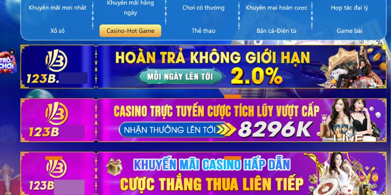 Giới thiệu trang cược 123b đến mọi tay chơi 