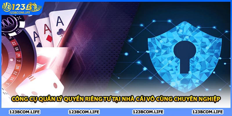 Công cụ quản lý quyền riêng tư tại nhà cái vô cùng chuyên nghiệp