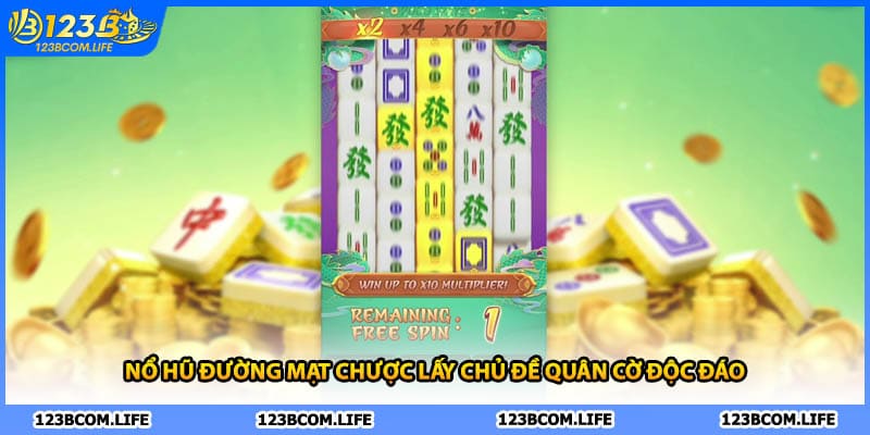 Nổ hũ đường mạt chược lấy chủ đề quân cờ độc đáo