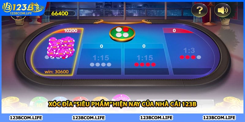Xóc đĩa “siêu phẩm” hiện nay của nhà cái 123B